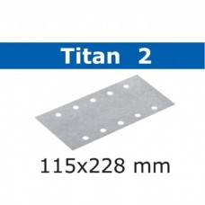 Шлифовальные листы Festool TITAN 2 STF 115X228 P180