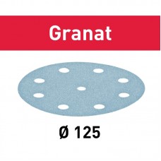Шлифовальные круги Festool GRANAT STF D125/8 P100