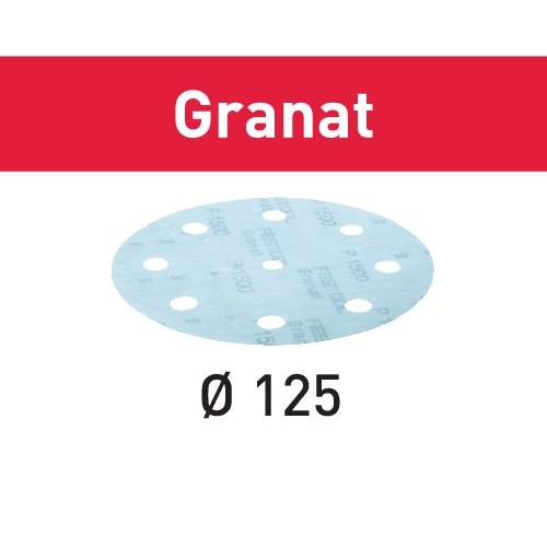 Шлифовальные круги Festool GRANAT STF D125/8 P1200 (50 шт)