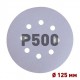 Шлифовальный круг Mirka Q.SILVER 125 мм 8 отверстий P500
