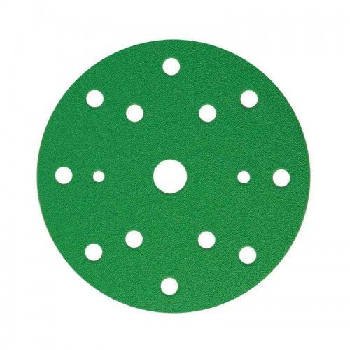 Шлифовальный круг Sunmight FILM L312T+ зелёный Ø 150 мм (15 отверстий)  P2000