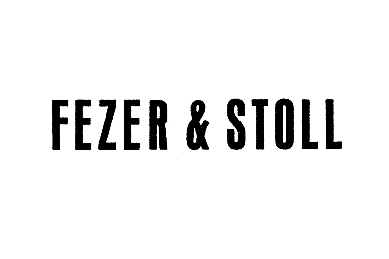 Первый фирменный логотип «Fezer & Stoll»
